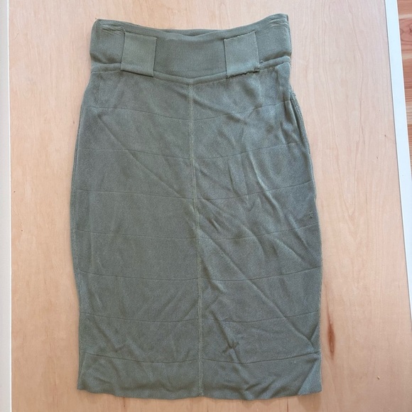 Vintage Alaia 80s Bodycon Skirt - Picture 1 of 12